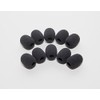 Total Length 1.0 inches (2.5 cm), Headset, Pin Microphone, Large,