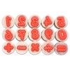 SUNNYSUE 766236 Numeral Calculator Wooden Stamp Primary School Calculation