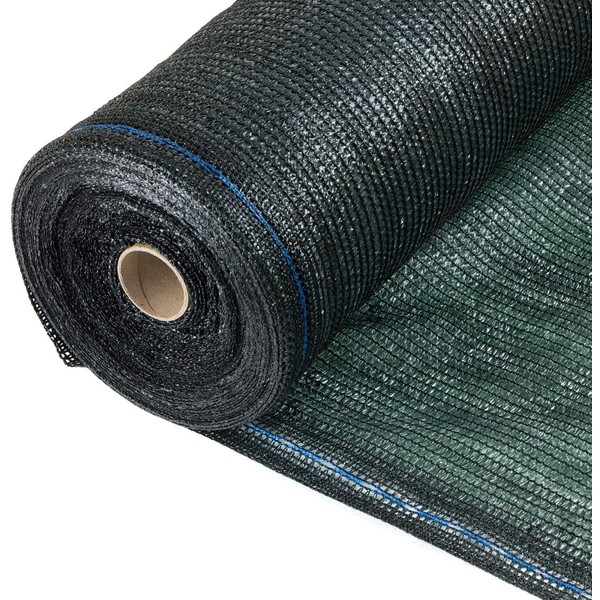 La zappa Shade Net for Fences and Covers, 90% Opaque Green Fabric, 1.5 x 50 m
