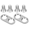 Mountain Bike Pedal Cleats Mounting Screws and Washers Titanium Alloy