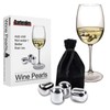 Avanti 16326 Wine Pearls with Velvet Pouch 4 Piece Set,