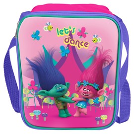 Trolls Vertical Lenticular Lunchbag, Multi, 9 x 19.5 x 25 cm