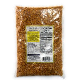 Rani Toor Dal (Split Pigeon Peas) Oily, 32oz (2lbs) 907g ~ All Natural | Gluten Friendly | NON-GMO | Vegan | Indian Origin