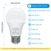 ORALUCE 12V LED Light Bulb Low Voltage,AC/DC 12-24V A19 E26