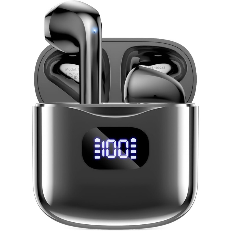 KTGEE - Auriculares inalámbricos Bluetooth 5.3, 40 horas de reproducción