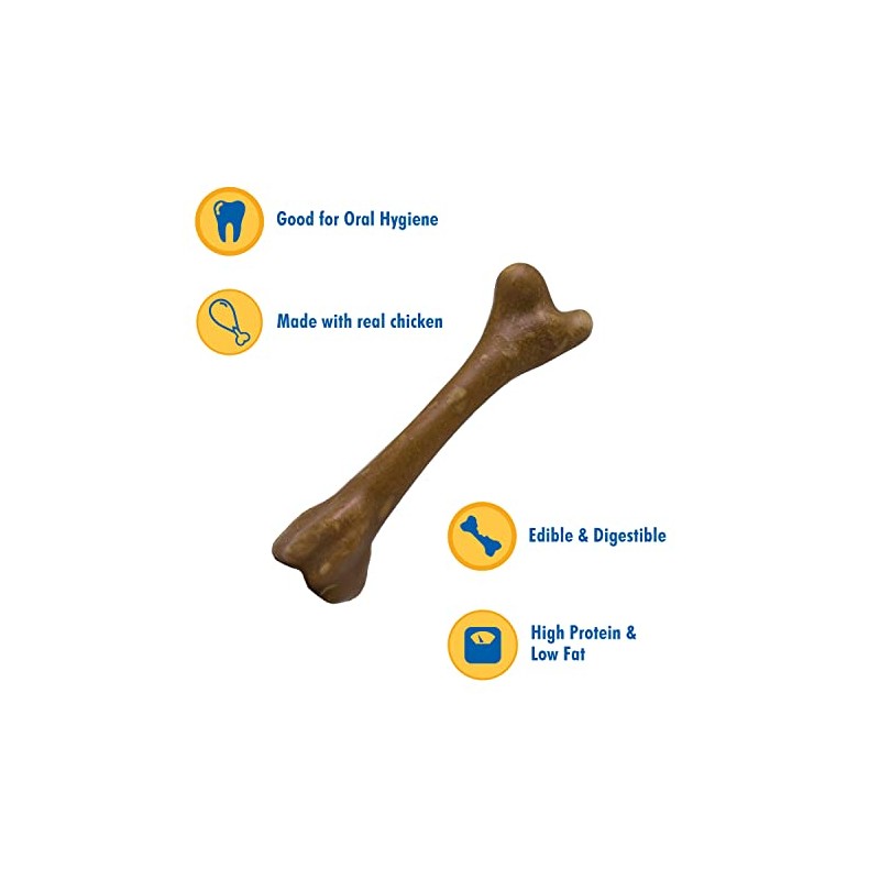 N-Bone 1.4-Ounce The Original Bagged Bone Treat For Dogs, Small,