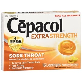 Cepacol SM Cepacol Lozenges Max Honey Lemon 16ct