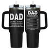 34HD Christmas Gifts for Dad, Dad Tumbler 40 Oz Stainless