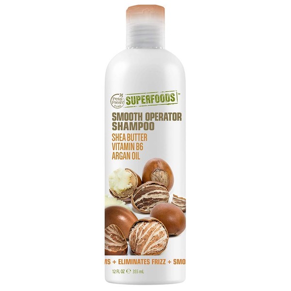 Petal Fresh SuperFoods Smooth Operator Shampoo (Shea Butter, Vitamin B6 & Argan Oil)