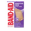 Band-Aid Brand Adhesive Bandages for Sensitive Skin, Hypoallergenic First Aid