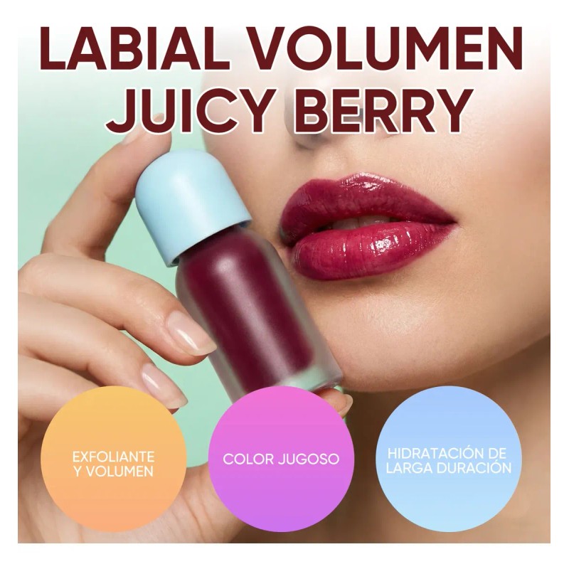 Baya Labial Liquido Efecto Espejo Labial Gloss Hidratante