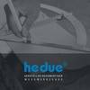hedue® Steel Ruler 200 mm - Steel Ruler with Millimetre
