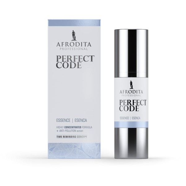 Afrodita Professional Perfect Code Essence | 30 ml | Triple Moisturising and Provides Effective Protection Against Environmental Influences | Innovative H2O Technology | For All Skin Types