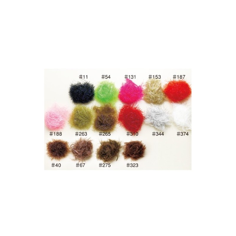 ティムコ(TIEMCO) フライマテリアル ヘアラインダビング UVポーラーシェニール ミディアム オリーブ #263