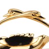 Double Fruit Plate Zinc Alloy Dual Fruit Tray Decorative Fruit