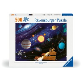 Ravensburger Puzzle 2D: Układ słoneczny 500 elementów, Nowy Design