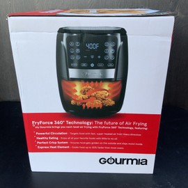 Gourmia 🧆 Gourmia 5qt Digital Air Fryer,BAKE,ROA