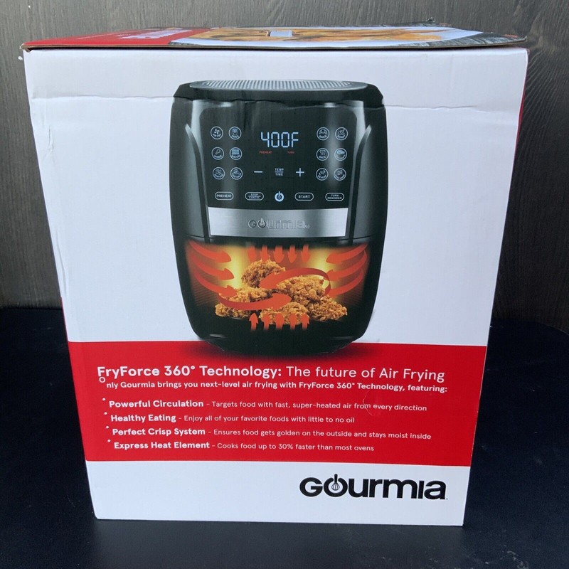 Gourmia 🧆 Gourmia 5qt Digital Air Fryer,BAKE,ROA