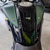 3D Effect Resin Coated Motorcycle Tank Pad Compatible with Benelli