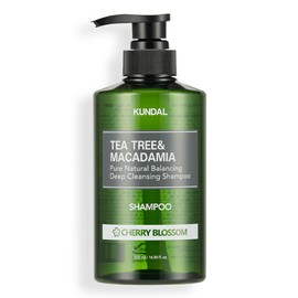 Kundal Tea Tree & Macadamia Deep Cleansing Shampoo 500 ml - Cherry Blossom
