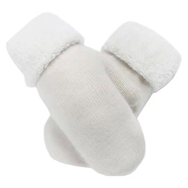 INOGIH Winter Warm Mittens Cold Weather Gloves for Women - Soft lining Thick Crochet Cable Knit Gloves