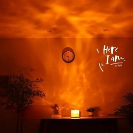 Ocean Wave Projector Night Light with Remote, 16 Color Rotating Water Cube Lamp, Northern Lights Underwater Effect Light for Kids & Adults, Relaxing Bedroom Ambiance