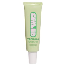 Topicals- Primer activo sellador para rellenar cicatrices para pieles propensas al acné bueno para imperfecciones, poros, acné y sequedad.            