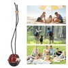 Hanging Neck Fan Leafless Cute Cartoon Design Quiet USB Rechargeable