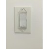 Clear Rocker Switch Plate Cover Guard 2 Pack - Keeps