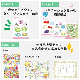 Gakken Staefl N04807 Infant Educational Materials for 5 Years Old Work