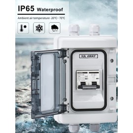 DIHOOL DC 120 Amp Breaker for Solar Panel, Miniature Circuit Breaker 400V