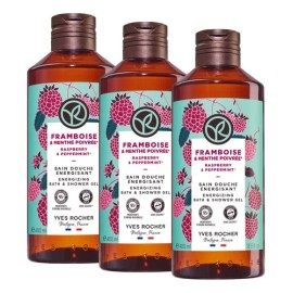 Yves Rocher Kit Body Wash De Frambuesa Y Hierbabuena
