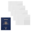 4 Pcs Clear Passport Cover Travel Holder Case,H HOME-MART Australia