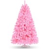 6ft Artificial Christmas Tree with 1455 Branches & Metal Stand