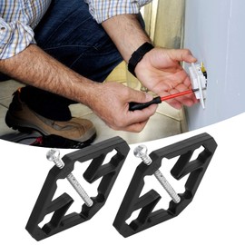 40pcs 86 mm Switch Box Repair Tool, Lower Cassette Socket Repair Electric Box Repair Fixed Set (Economical Insulation Type)