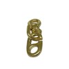 Brass Inglefield Clip Flag Swivel 58MM (Flagpole Brummel Line Hook)