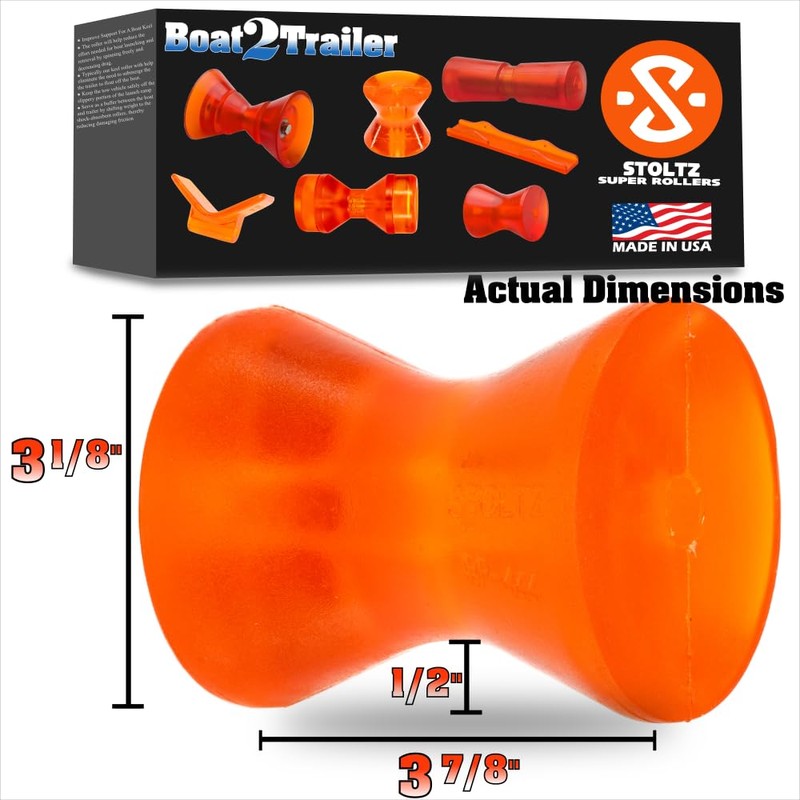 4″ Boat Trailer Roller Deep V – RP-444 Stoltz
