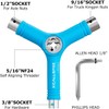 Namvo Skate Tools Hardware Skateboard tool Wrench, Skateboard Y-Tool for