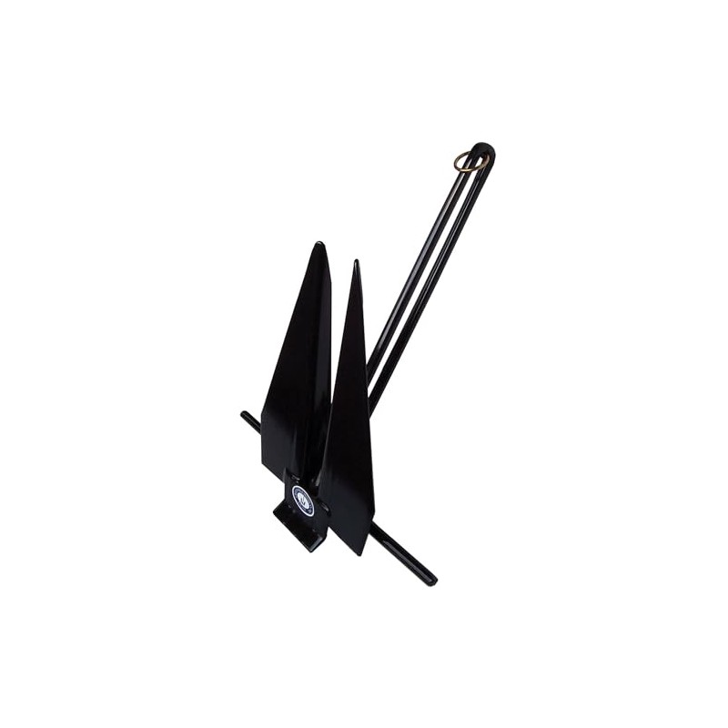 Greenfield Poly Coated Slip Ring Anchor Black