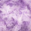 Eye-Catching and Modern Real Natural Lilac Feather Decorated Small Pendant