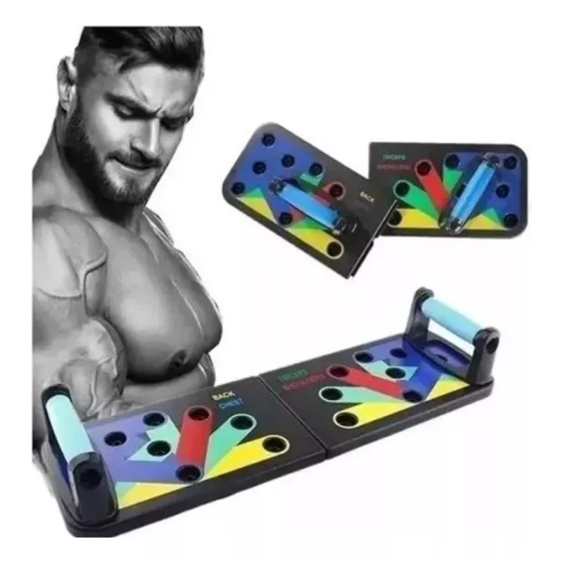 RIVERSOFY Soporte Lagartijas Tablero Portátil + Ligas Resistencia 5pzs