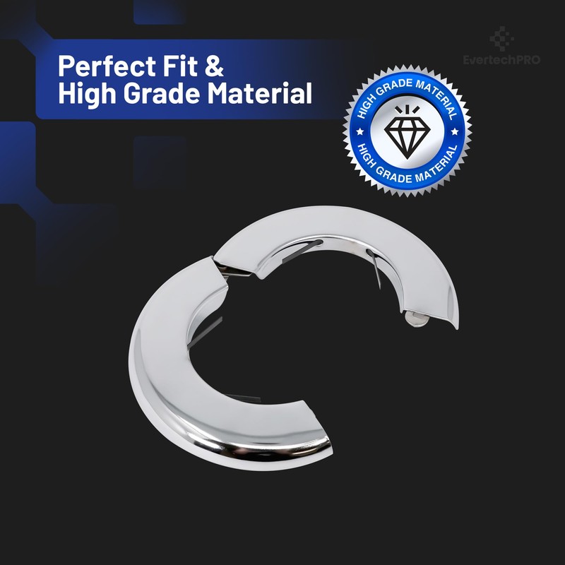 PLB230132SPG EvertechPRO Floor and Ceiling Plumbing Cover Plates 2-Inch IPS