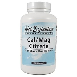 New Beginnings Nutritionals CalciumMagnesium Citrate (180 Caps)