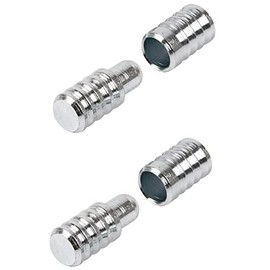 cyclingcolors 2 x Furniture Connectors Metal Guide Pin Connecting Pins for Tables and Extending Tables