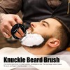 4pcs Knuckle Brush Beard for Men Styling Mustache Knuckle Brush