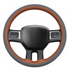 MEWANT Hand Sewn 3D Style Steering Wheel Cover Wrap for