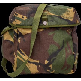 NA British Military DPM Camo Haversack Gas Mask Shoulder Dispatch Bag Satchel Pouch