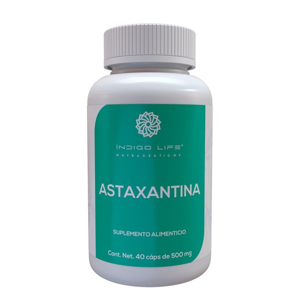 Astaxantina 40 Capsulas Veganas de 500 mg