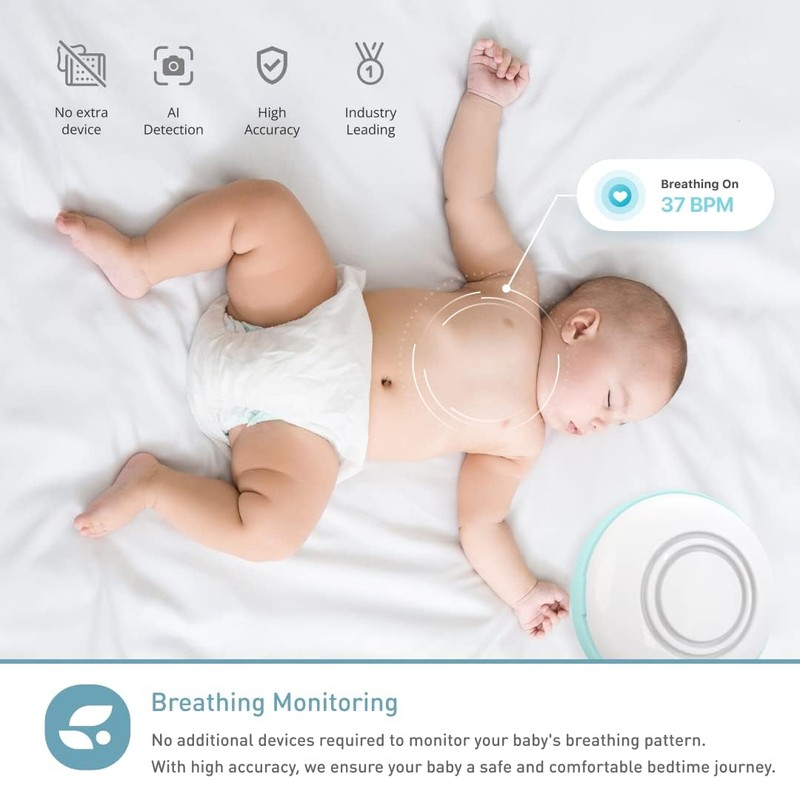 Lollipop Baby Monitor Upgraded Smart Wi-Fi Camera of True Crying