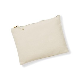Westford Mill Unisex Adult 530 Canvas Accessory Case - Natural, Medium